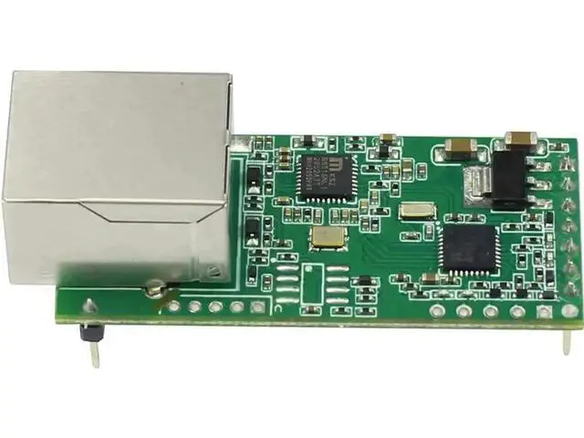 Alt view image 2 of 7 - Upgraded USR-TCP232-T2 Tiny TTL UART to Ethernet TCP/IP Serial Converter Module