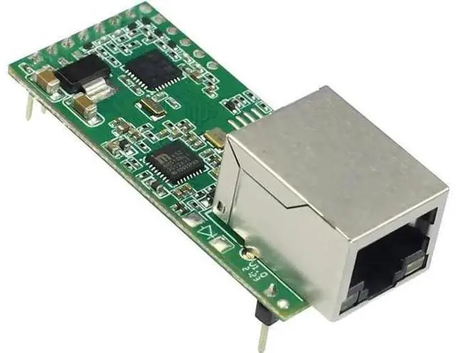 Alt view image 3 of 7 - Upgraded USR-TCP232-T2 Tiny TTL UART to Ethernet TCP/IP Serial Converter Module