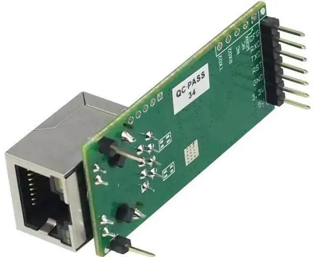 Alt view image 5 of 7 - Upgraded USR-TCP232-T2 Tiny TTL UART to Ethernet TCP/IP Serial Converter Module