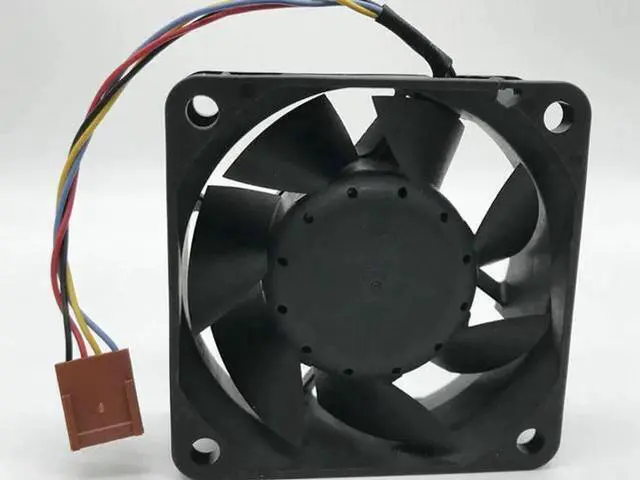 Alt view image 2 of 3 - AFC0612D 6025 DC12V 0.60A 4-Pin PWM Double Ball Bearing Cooling Fan, 60×60×25mm High Airflow 4-Wire Chassis Fan
