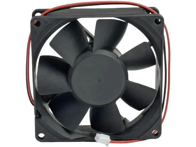 Alt view image 2 of 7 - KD1208PTS1 DC Cooling Fan 8025 8CM 12V 2.6W 2-Wire Chassis & Power Supply Fan