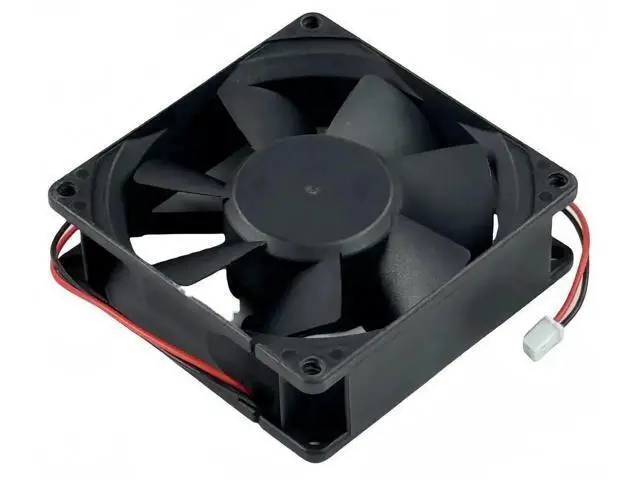 Alt view image 5 of 7 - KD1208PTS1 DC Cooling Fan 8025 8CM 12V 2.6W 2-Wire Chassis & Power Supply Fan