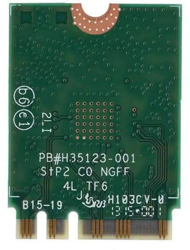 Alt view image 6 of 7 - AC7265 NGFF M.2 WiFi Card, Dual Band 2.4G/5GHz 802.11ac Wireless Network Adapter with Built-in Bluetooth