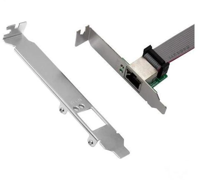 Alt view image 2 of 7 - Mini PCI-E Gigabit Ethernet Card, 10/100/1000 Mbps RJ45 LAN Adapter Support XP Win7 Win10