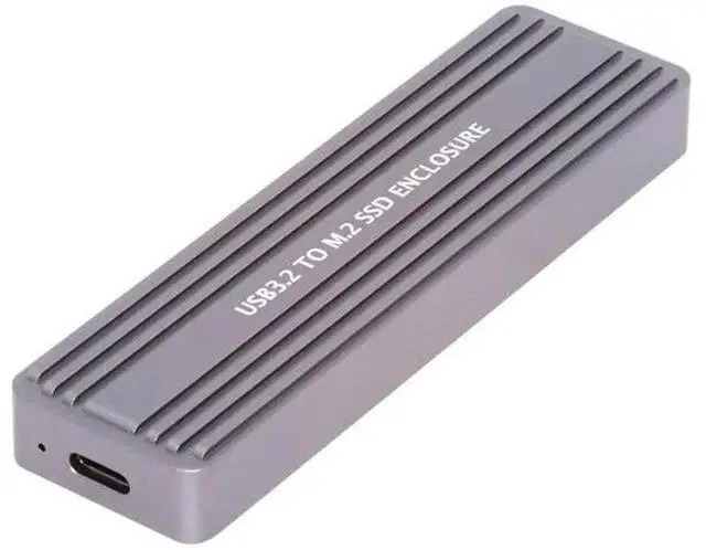 Main image of USB 3.2 Gen 2x2 20Gbps M.2 SSD Enclosure with RTL9220 Chip, Type-C External SSD Reader Supports NVMe & SATA M.2 Drives 2230/2242/2280