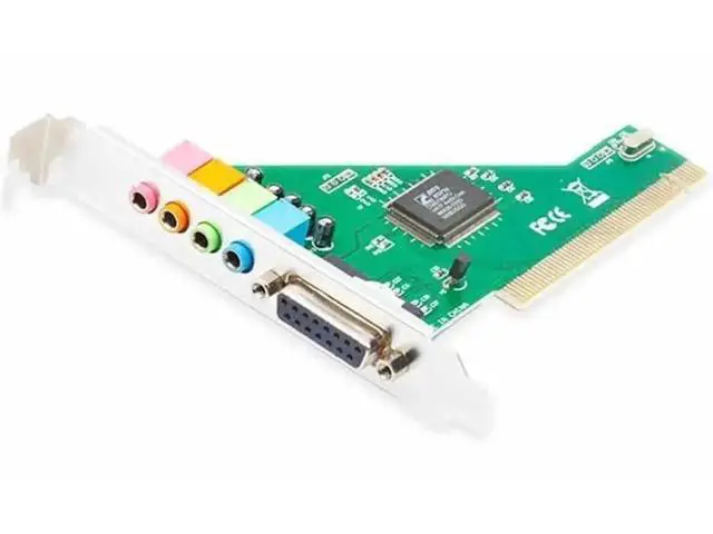 Alt view image 3 of 6 - C-Media 8738 PCI Sound Card, 4.1 Channel Independent Internal Audio Expansion Adapter for Desktop PC Motherboard