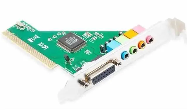 Alt view image 2 of 6 - C-Media 8738 PCI Sound Card, 4.1 Channel Independent Internal Audio Expansion Adapter for Desktop PC Motherboard