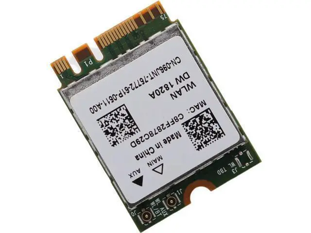 Alt view image 6 of 7 - BCM94352Z NGFF M.2 Dual Band WiFi Card, 802.11ac Wireless Adapter with Bluetooth 4.0, Antenna Cables & Baffle Kit