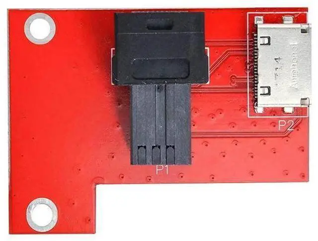 Main image of PCIe 4.0 Mini SAS HD SFF-8643 to OCuLink SFF-8611/SFF-8612 Female PCBA Adapter Card with Full Height Bracket