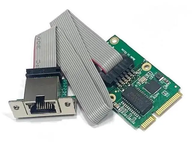 Main image of Mini PCIe Gigabit Ethernet Adapter Card, RTL8111F Chip, 1000Mbps RJ45 GbE Network Card for Servers
