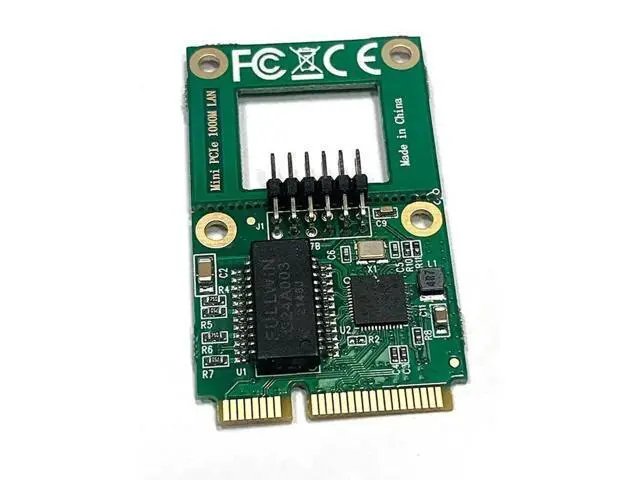 Alt view image 4 of 6 - Mini PCIe Gigabit Ethernet Adapter Card, RTL8111F Chip, 1000Mbps RJ45 GbE Network Card for Servers
