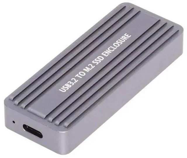 Main image of USB 3.2 Gen 2x2 20Gbps M.2 SSD Enclosure with RTL9220 Chip, Type-C External SSD Reader Supports NVMe & SATA M.2 Drives 2230/2242
