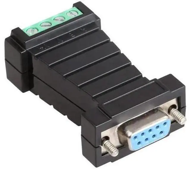 Main image of Passive RS232 to RS485 Serial Converter, Port-Powered Bidirectional Communication Adapter with Surge Protection