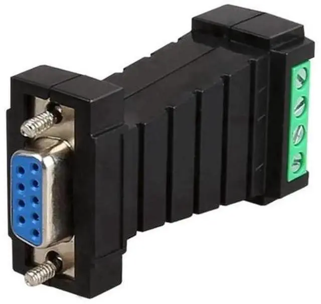 Alt view image 5 of 5 - Passive RS232 to RS485 Serial Converter, Port-Powered Bidirectional Communication Adapter with Surge Protection