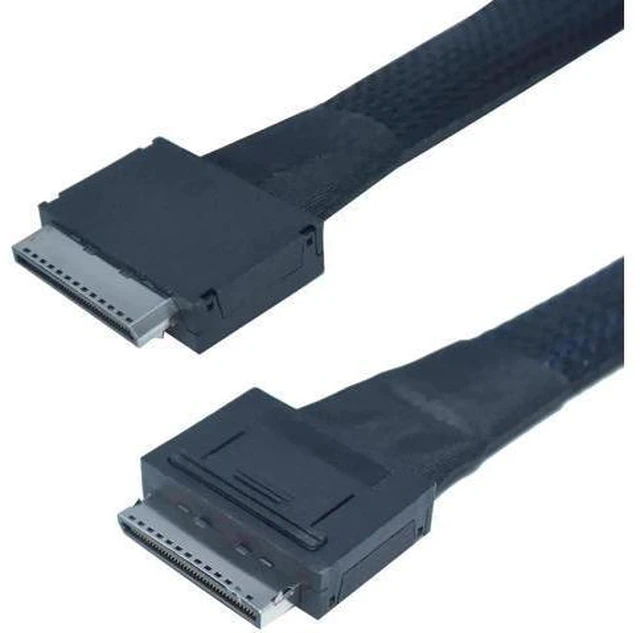 Main image of PCIe 4.0 Oculink Cable SFF-8611 to SFF-8611 8i Server Internal Data Cable, 50CM / 1.6FT
