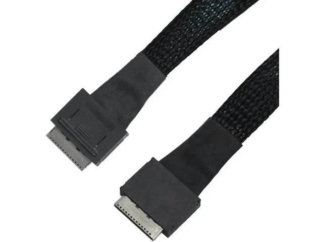 Alt view image 5 of 7 - PCIe 4.0 Oculink Cable SFF-8611 to SFF-8611 8i Server Internal Data Cable, 50CM / 1.6FT