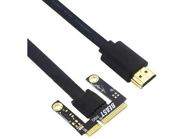 Alt view image 5 of 7 - EXP GDC PCIe External Laptop eGPU Dock, Laptop External Graphics Card Station Compatible with Beast Mini PCI-E / NGFF M.2 / Expresscard (Only Mini PCI-E Cable Included)
