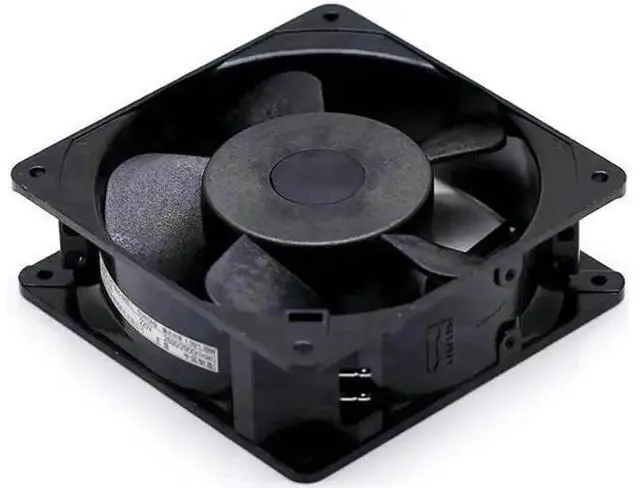 Alt view image 2 of 2 - 12038 AC Cooling Fan 4715MS-22T-B50, 12CM 220V 13/14W Industrial Cabinet Exhaust Fan