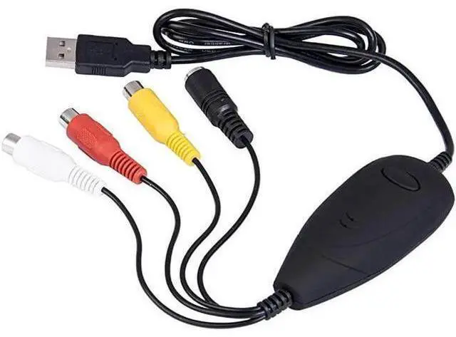 Main image of USB 2.0 Video Capture Adapter, Analog AV Video Recording Card Compatible Windows XP 2000 Vista Win7 Win8