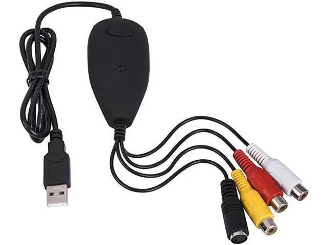 Alt view image 3 of 4 - USB 2.0 Video Capture Adapter, Analog AV Video Recording Card Compatible Windows XP 2000 Vista Win7 Win8