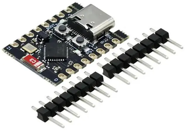 Alt view image 2 of 7 - 2Pcs ESP32-C3 Development Board ESP32 Mini Wifi Bluetooth Development Board High-Performance ESP32 Development Kit
