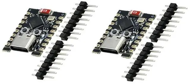 Alt view image 4 of 7 - 2Pcs ESP32-C3 Development Board ESP32 Mini Wifi Bluetooth Development Board High-Performance ESP32 Development Kit