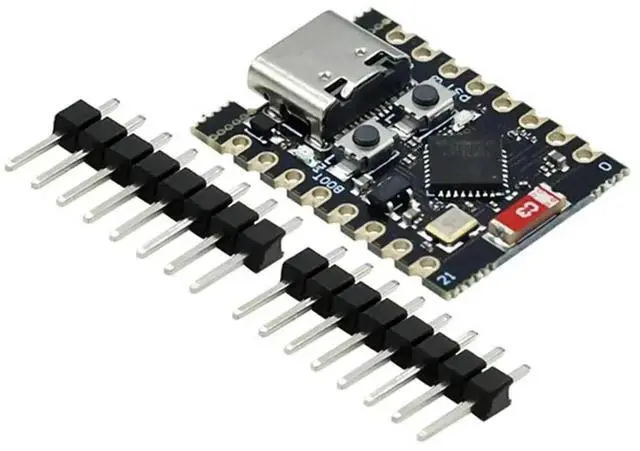 Alt view image 3 of 7 - 2Pcs ESP32-C3 Development Board ESP32 Mini Wifi Bluetooth Development Board High-Performance ESP32 Development Kit