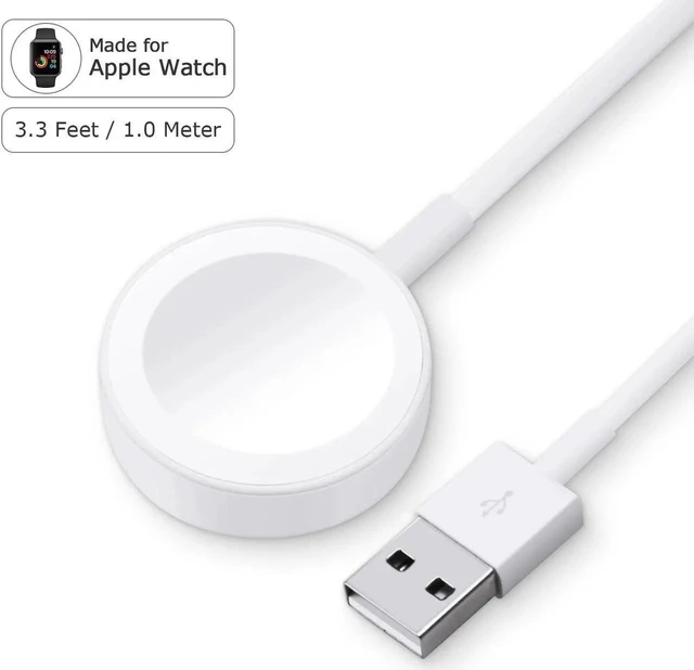 Main image of iWatch Charger, MFi Certified,1.0ft(0.3M) Magnetic Charging Cable Cord Compatible Apple Watch/iWatch Series 1/2/3 (38mm & 42mm) Portable Chargerd