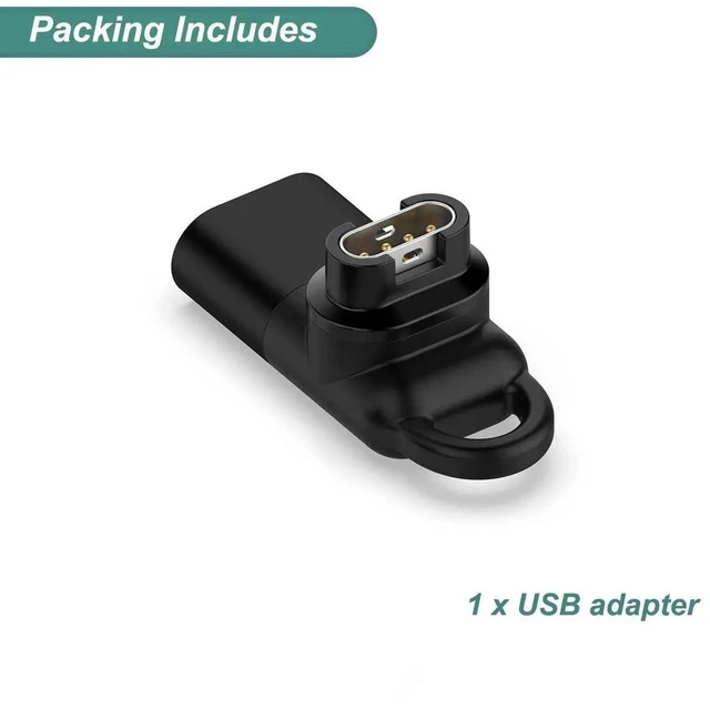 Alt view image 6 of 6 - USB C Charger Adapter for Garmin Watch Fenix 8 7X 7S 7 Pro, Forerunner 965 955 945 935 745 265 255 245 165 55 45, Approach S10 S12 S40 S42 S60 S62 S70, Vivoacitve 3 4 5, Instinct, Venu 2 2S 3