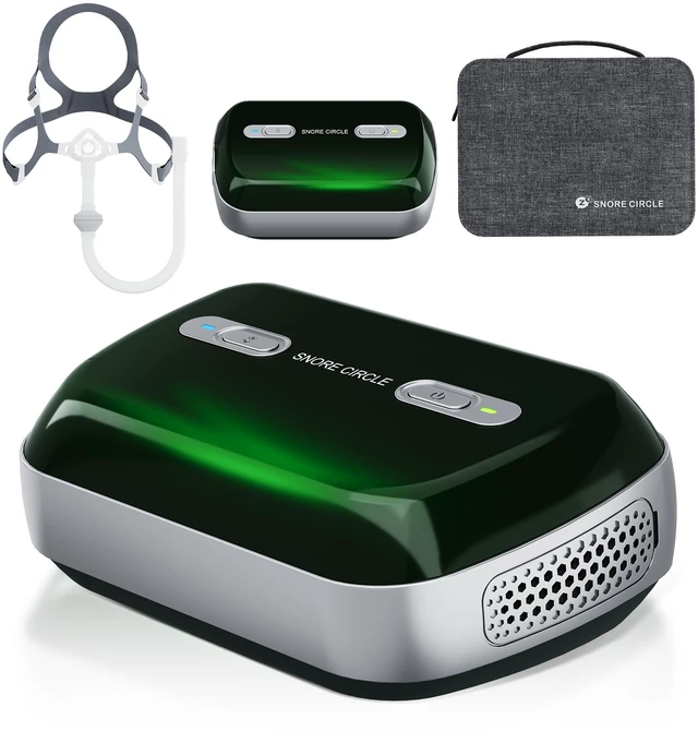 Main image of Sleep Apnea Machine,Fully Automatic Sleep Breathing Machine with Dual Adjustable Modes,Sleep Ventilator,Travel Machine with Accessories &Travel Bag,Efficient and Quiet