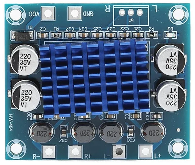 Main image of 2 Channel Digital Audio Power Amplifier Board Stereo Class D 30W for MP3 HW-404