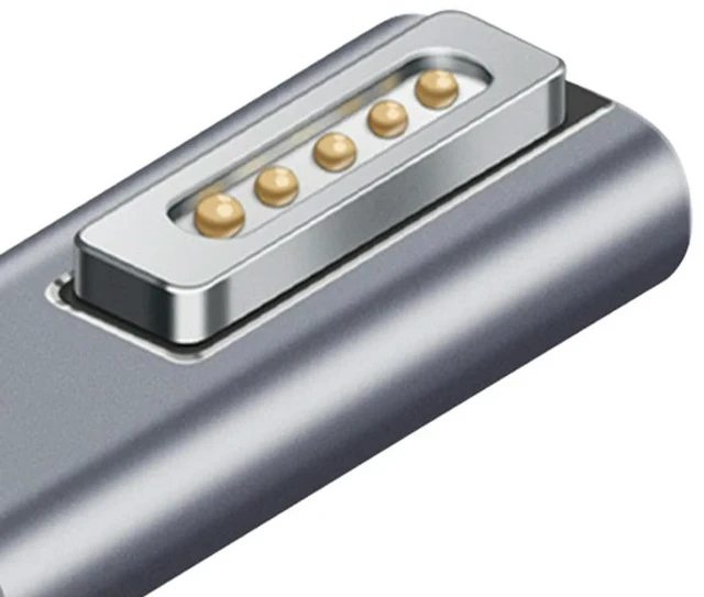 Alt view image 3 of 6 - Type C Magnetic USB PD Adapter for 2 MacBook Pro USB C Female Fast Charging Magnet Plug Converter
