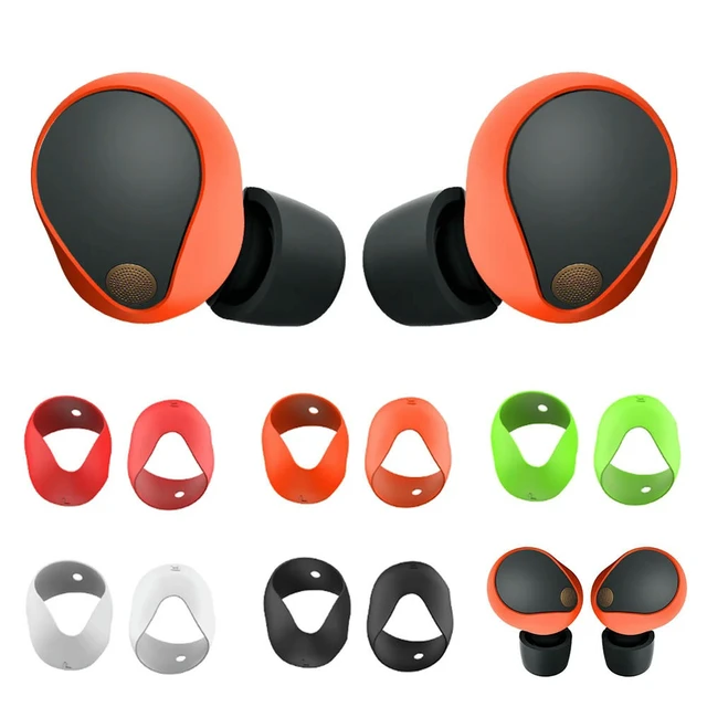 Alt view image 3 of 6 - 5 Pairs Silicone Earbuds Cover Anti-Slip Ear Tips Cover Accessories Replacement Protective Ear Cover for WF-1000XM5