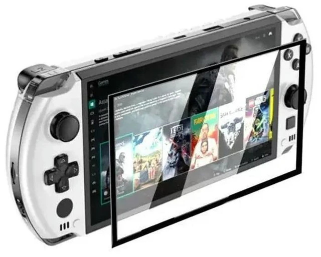 Alt view image 2 of 6 - For GPD Win 4 Tempered Glass Films Anti-Scratch Screen Protective Tempered Glass Anti-Fingerprint Screen Film Game Accessories