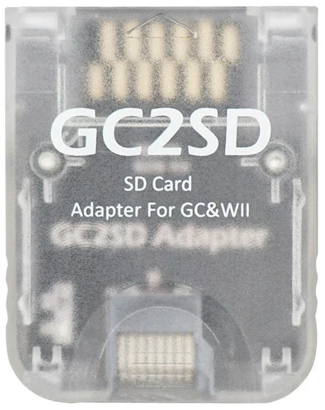 Main image of Professional GC2SD Memory Card Reader for SD Card Plug and Play Memory Card Slot Adapter for GameCube Wii Game Consoles