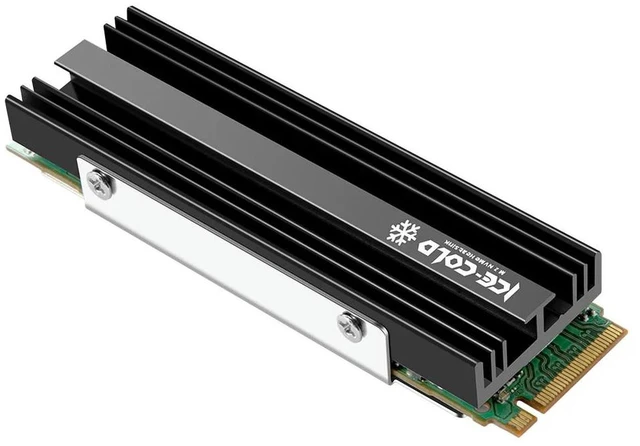 Main image of Solid State Disk Drive Radiator Cooler M.2 NGFF NVME 2280 SSD Heatsink with Silicone Thermal Pad PC Efficient Radiator for