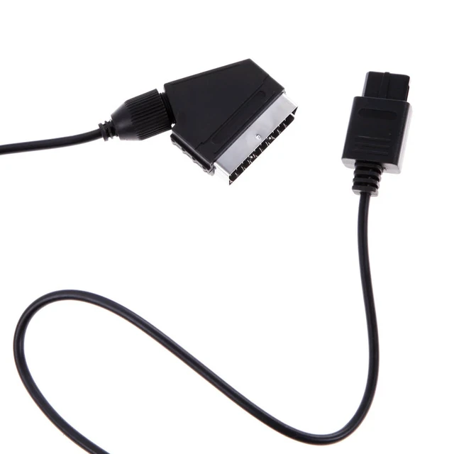 Alt view image 3 of 6 - SNES Gamecube and N64 Console A/V TV Video Scart RGB Cable