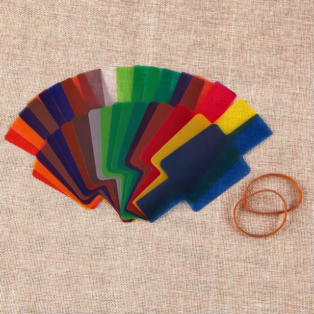 Alt view image 5 of 6 - 20pcs Flash Speedlite Color Gels for DSLR Camera