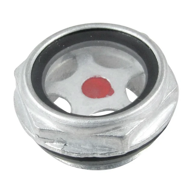 Alt view image 3 of 4 - 26mm Male Threaded l Air Compressor Oil Level Sight Glass