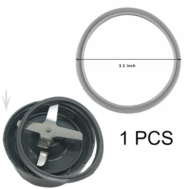 Alt view image 4 of 6 - 1Pcs 7.8cm Silicone O Shaped Replacement Gaskets Sealing Ring For Nutri 600W/900W Flat Cross Blade Juicer Blender Accessories