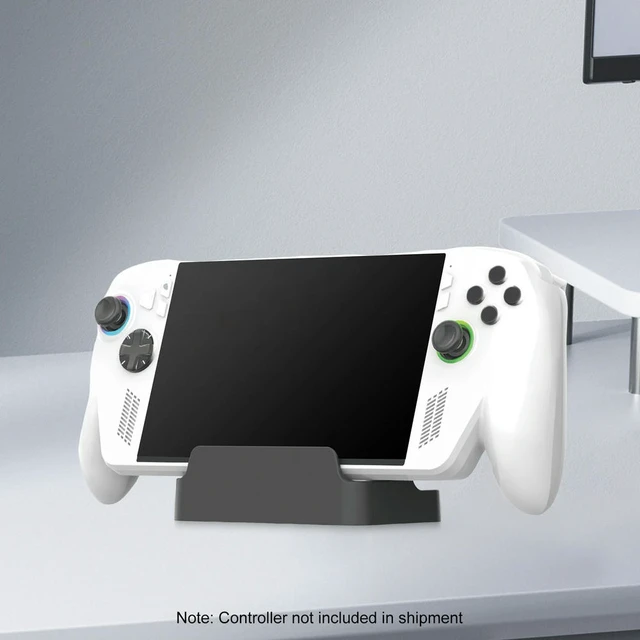 Alt view image 3 of 3 - Desktop Stand with Anti-Slip Silicone Pad Desktop Handheld Game Console Holder Compatible with ROG Xbox Ally/X Console