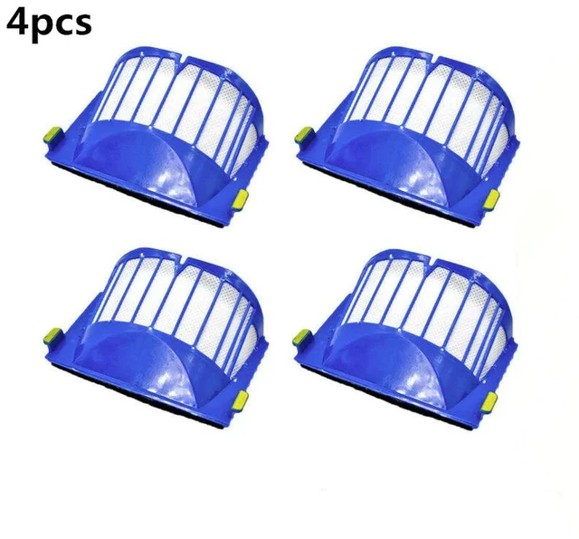 Main image of Blue Curved Filter Suitable for IRobot Roomba 500 600 Series 528 595 610 615 620 625 630 650 660 670 Vacuum Cleaner Accessories