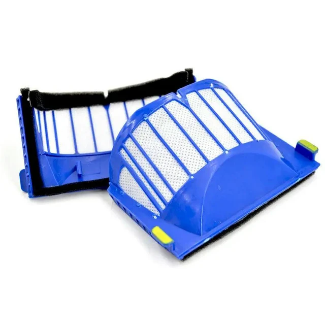 Alt view image 3 of 3 - Blue Curved Filter Suitable for IRobot Roomba 500 600 Series 528 595 610 615 620 625 630 650 660 670 Vacuum Cleaner Accessories