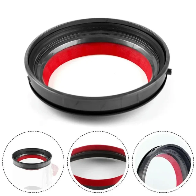 Alt view image 3 of 3 - For V10 SV12 Vacuum Cleaner Dust Tank Top Fixing Seal Fitting Replacement