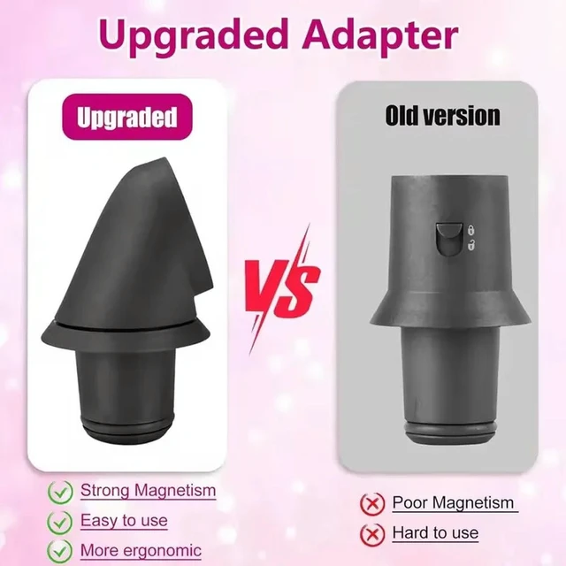 Alt view image 3 of 3 - Compatible with Hair Dryer HD01 HD03 HD07 HD08 HD15 HD16 HD Series Elbow Interface Spare Parts