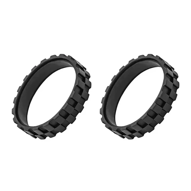 Alt view image 2 of 3 - Wheel Rubber Tire Ring for IRobot Roomba I7 E5 E6 500 600 700 800 900 Series Robot Vacuum Cleaner Accessories