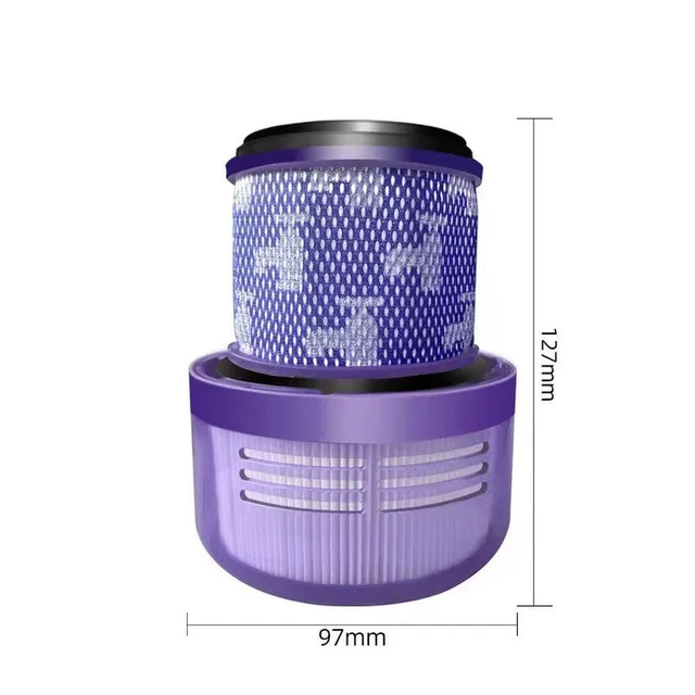 Alt view image 2 of 3 - For V11 Oversize SV16 Oversize Vacuum Cleaner 970422-01 Accessories Compatible Rear HEPA Filter