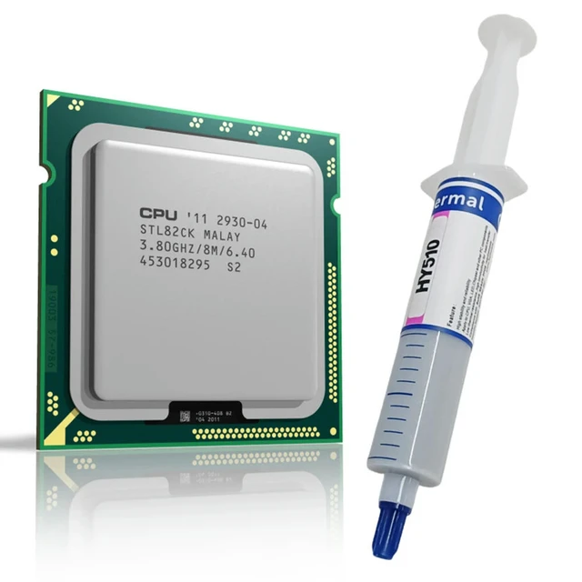 Alt view image 6 of 6 - 30-1PCS 30g HY510 Thermal Conductive Compound Silicone Grease Paste for GPU CPU Chipset Cooling Grey