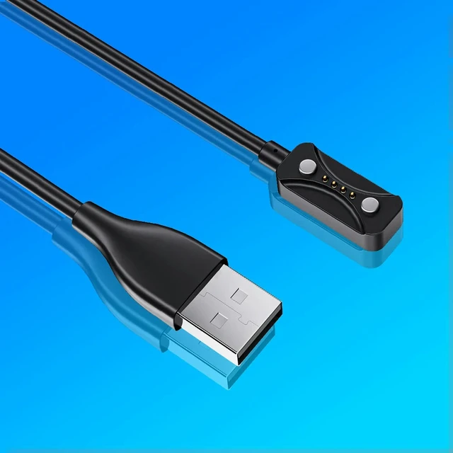 Alt view image 5 of 6 - 1m Magnetic USB Charging Cable Charger Adapter 5V 1A watch Dock Charger Adapter Power Charge Wire for Polar P/PPro