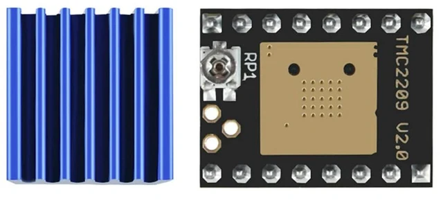 Alt view image 4 of 6 - TMC2209 V2.0 Stepper Motor Driver UART Silent Stepsticks Drivers Support Step/Dir and Uart Mode for 3D Printer Control Board